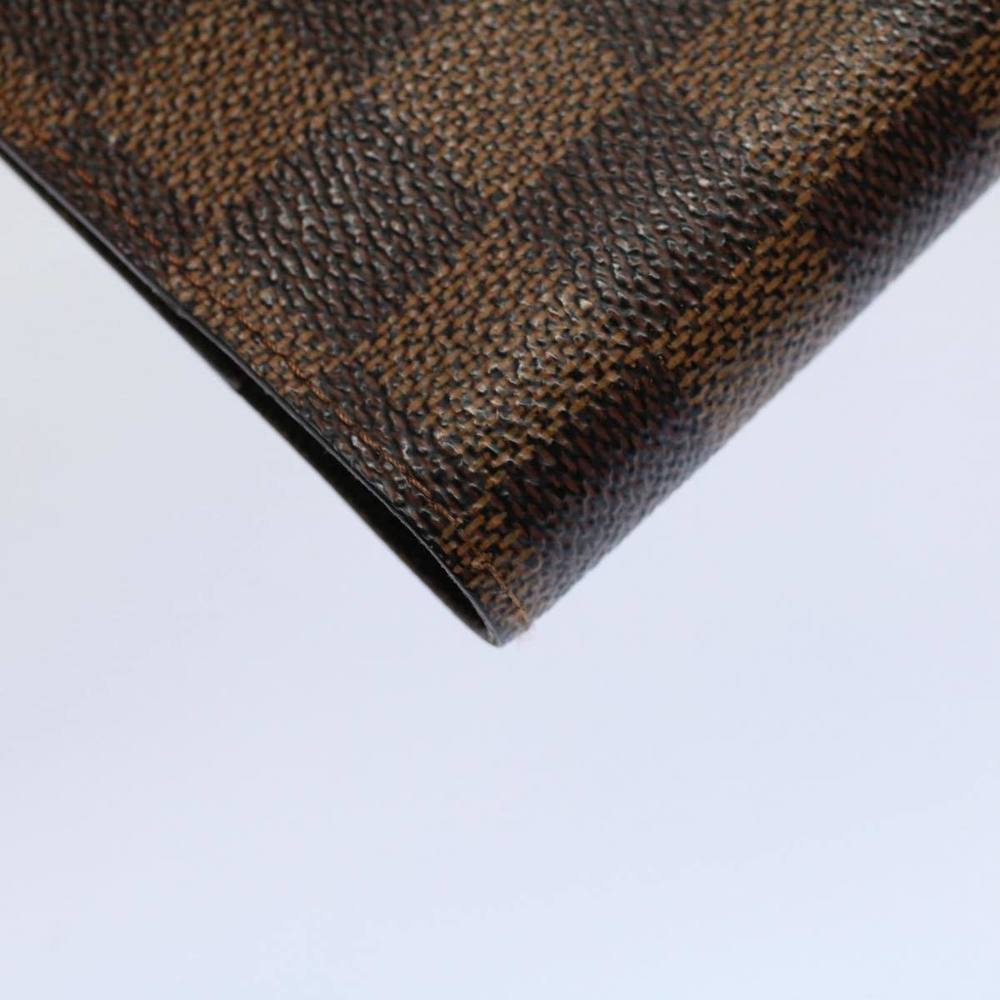 LOUIS VUITTON Damier Ebene Agenda PM Day Planner Cover R20029 LV Auth 58840 - Picture 15 of 16